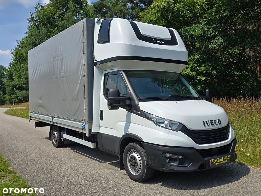 Iveco DAILY 35S HI-MATIC Automat , 2023r, Bezwypadkowy, 10 EP, Salon PL , ASO BURTO FIRANA,KLIMA ,WEBASTO,  Fotel kierowcy pneumatyczny - 14