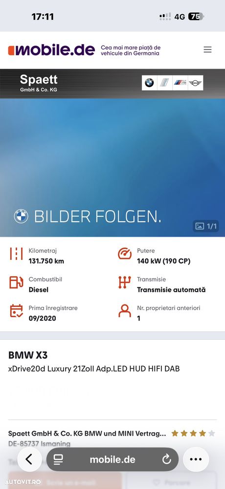 BMW X3 xDrive20d Aut. Luxury Line - 34