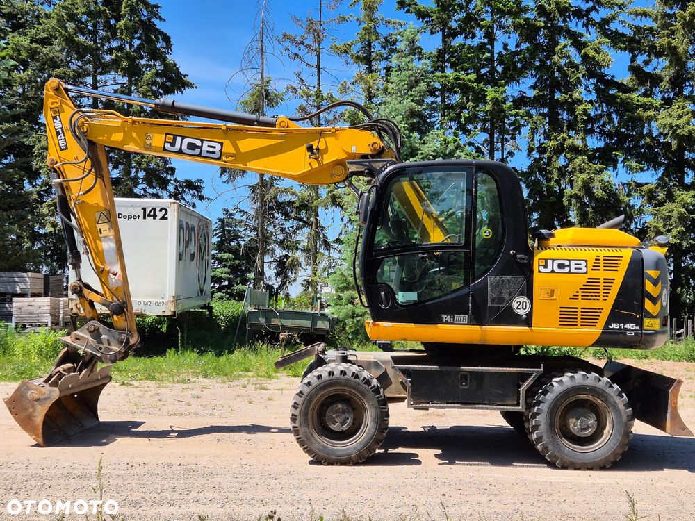 JCB JS145 W 2014 ROK, SUPER STAN, TYLKO 6248 MTH, Z NIEMIEC,160, 175 - 1