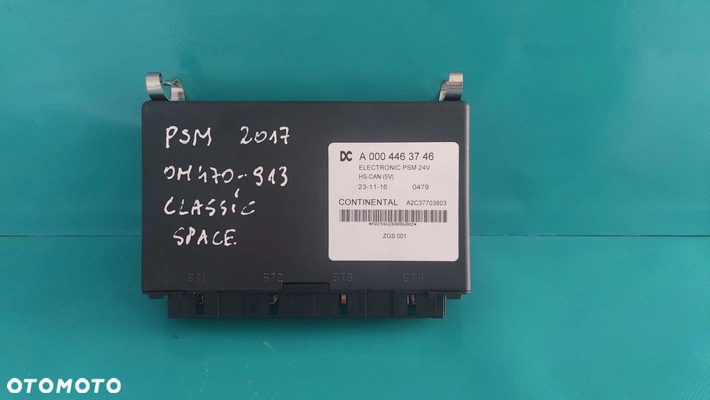 MERCEDES ACTROS MP4 STEROWNIK KASETA PSM A0004463746 - 1