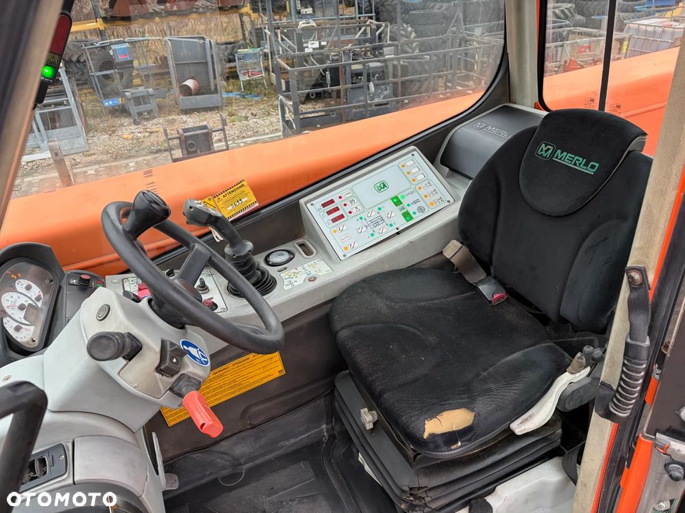 Merlo Roto 38.16 + kosz ładowarka teleskopowa obrotowa - 11