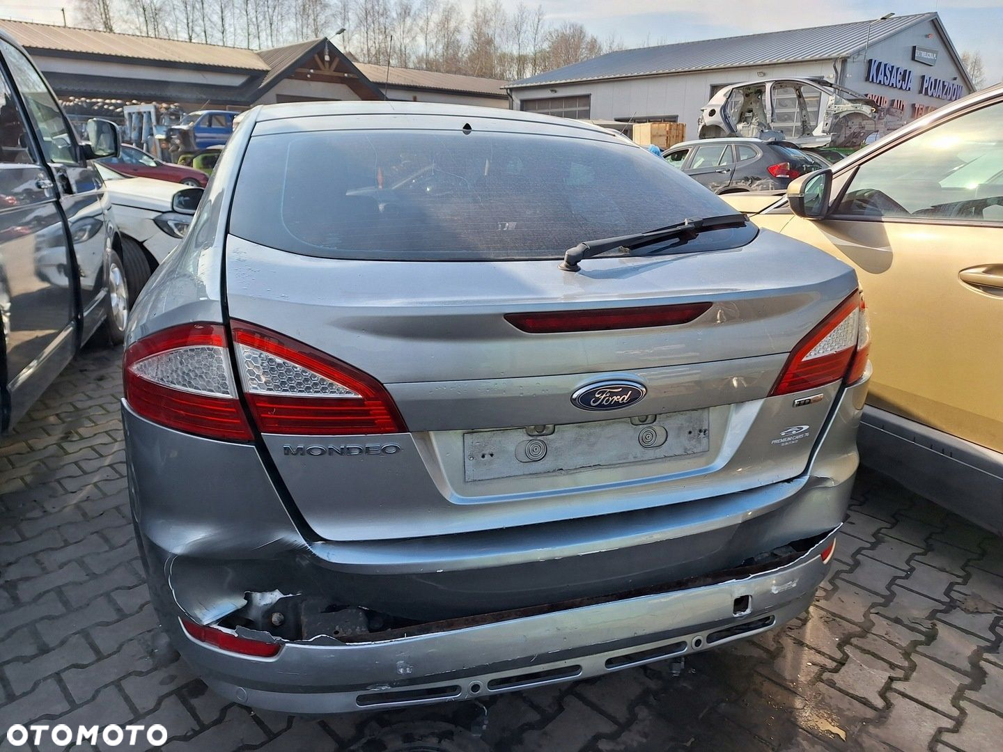 FORD MONDEO IV 4 MK4 BA7 SZYBA TYŁ TYLNA KLAPA BAGAŻNIKA 5D HB H8 - 15