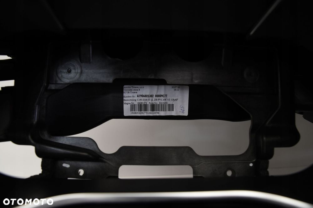 MERCEDES AMG GT W190 LIFT DESKA KONSOLA BIAŁA NIĆ - 7