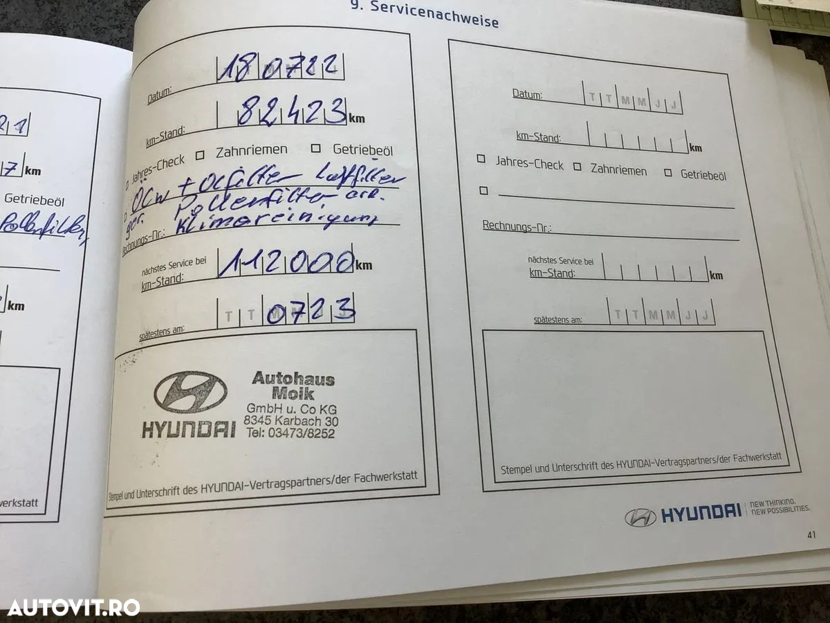 Hyundai Tucson blue 1.7 CRDi 2WD DCT Style - 32