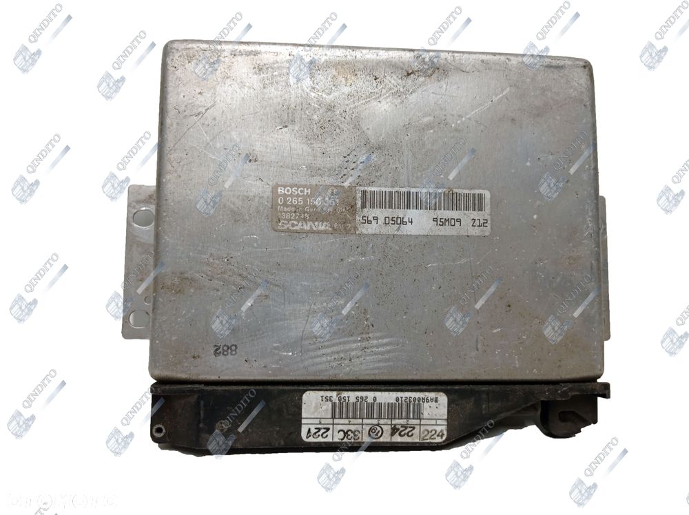 STEROWNIK MODUŁ ABS ASR SCANIA 4 1382748 - 2