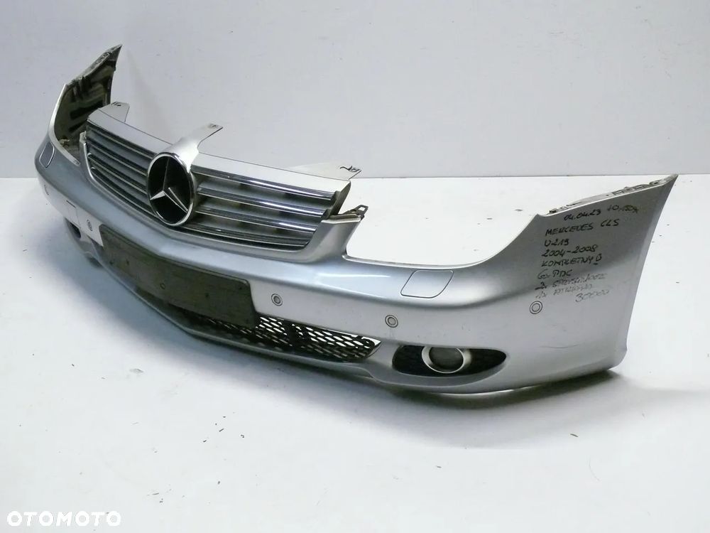 ZDERZAK MERCEDES CLS W219 2004 2008 PDC XENON GRILL - 2