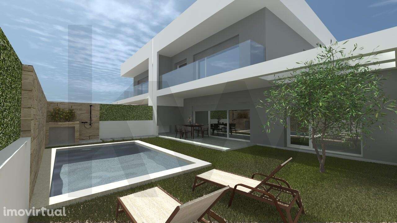 Moradia T3 + 1 com Piscina I Fernão Ferro - Grande imagem: 2/14
