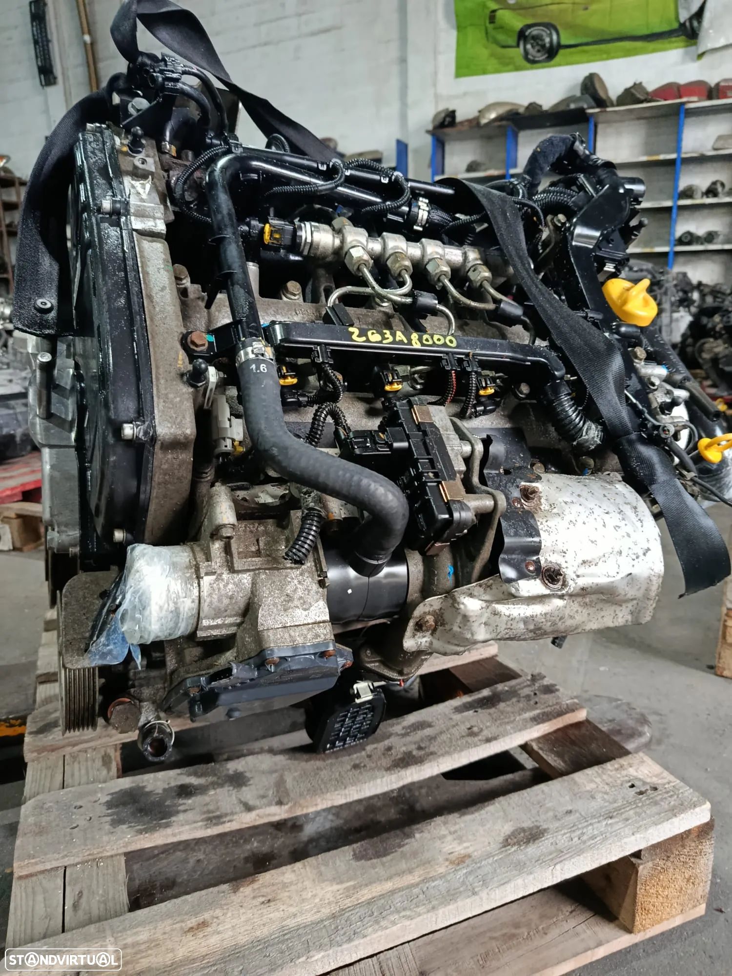 Motor Fiat Doblo 1.6D Multijet REF: 263A8000 - 1