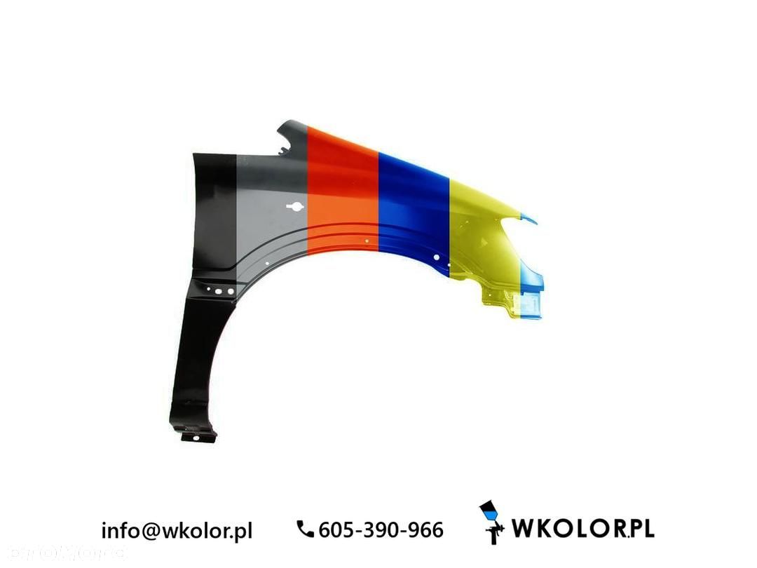 NOWY BŁOTNIK OPEL ZAFIRA A NADWOZIE WIELKOPRZESTRZENNE 2002-2005 LAKIEROWANY W KOLOR - 1