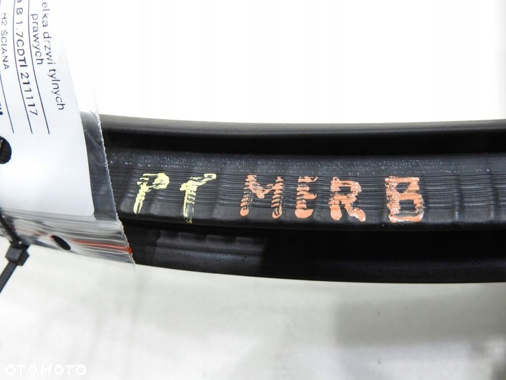 USZCZELKA DRZWI PRAWY TYŁ OPEL MERIVA B - 3