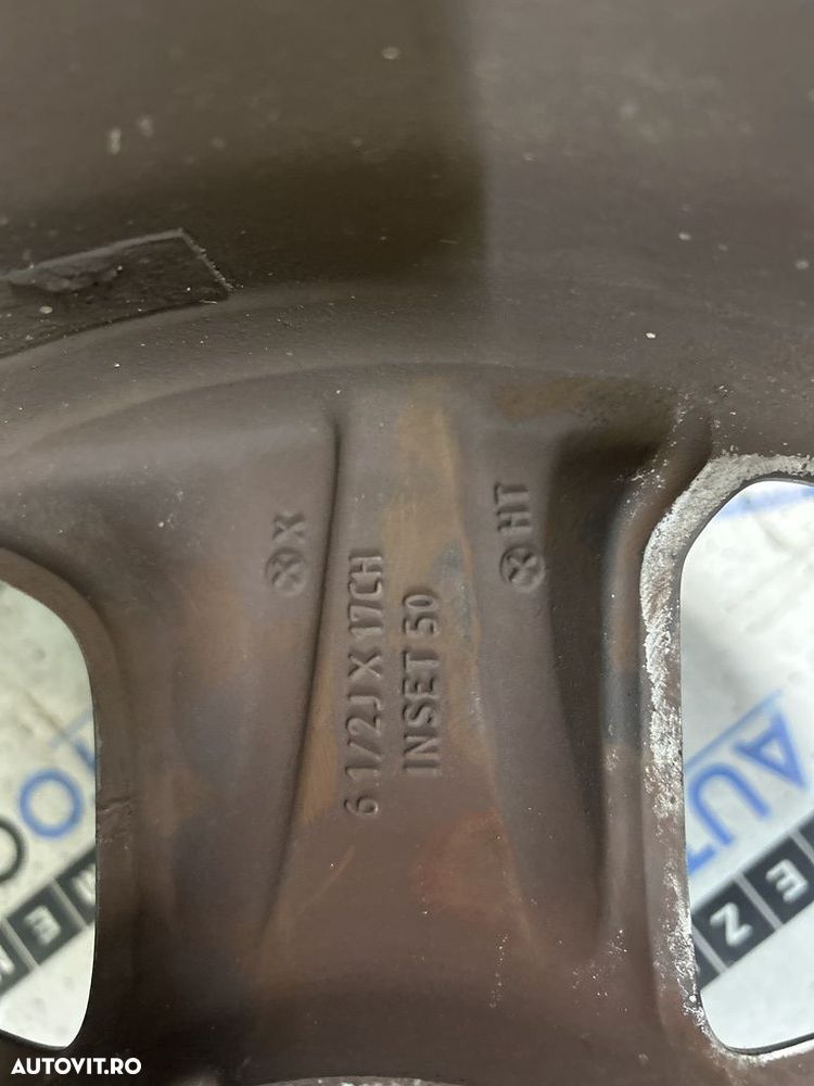 Jante aliaj Suzuki Vitara IV 2014 - 2018 (1288) R17 ET50 NECESITA REPARATII - 8