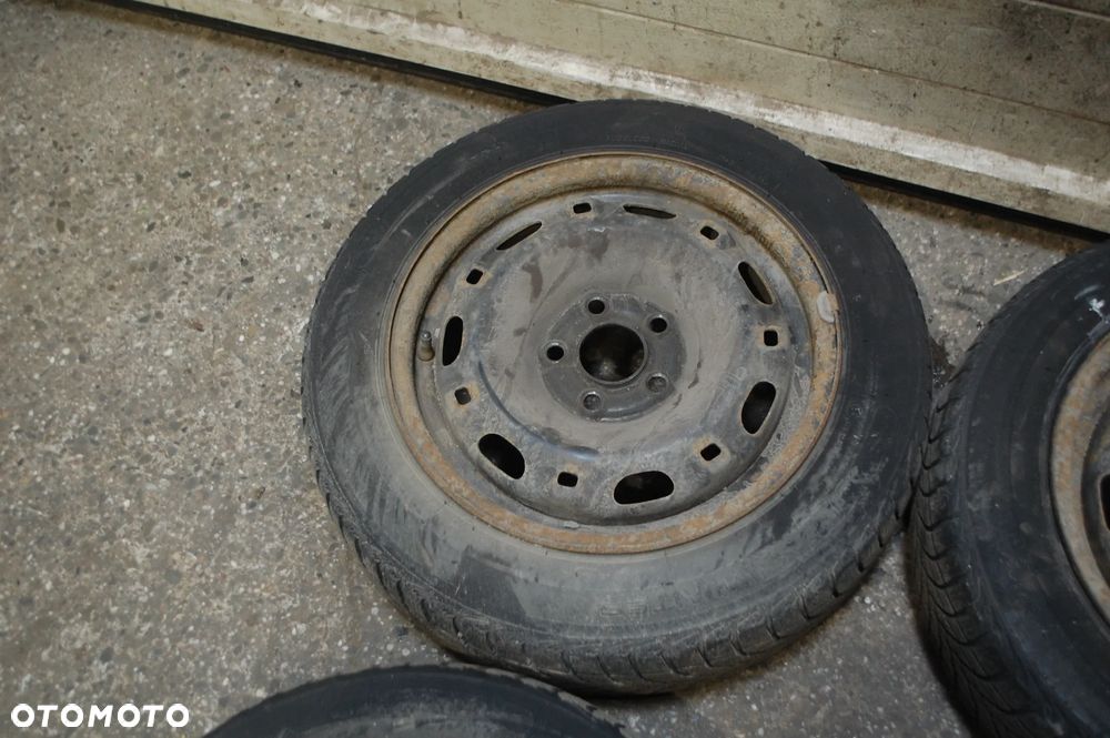 FELGI STALOWE Z OPONAMI ZIMOWYMI 6Q0601027P 5X100 ET43 6J 185/65R14 165/65R14 KLEBER VW FOX SEAT SKODA - 11