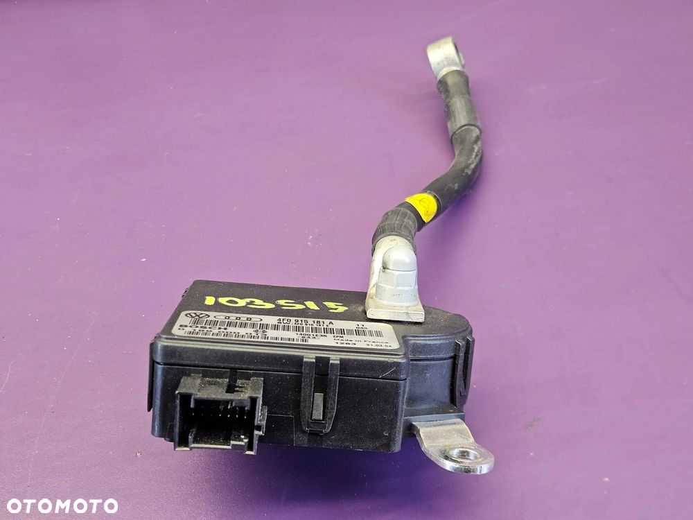 Moduł Sterownik 4F0915181A 4F0910181E 0199000013 4F0971235 Komputer Mocy Napięcia Zasilania Akumulatora Pradu Sieci Mocy Audi A6 C6 - 3