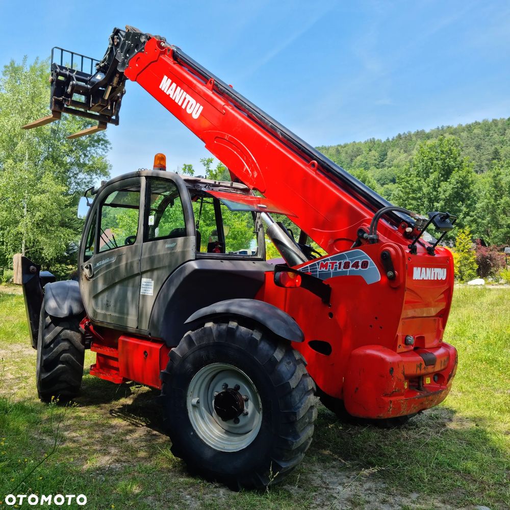Manitou MT1840 100P Ładowarka Teleskopowa 18metrów jak nowa z salonu 2017r  2800mtg z Norwegii - 3