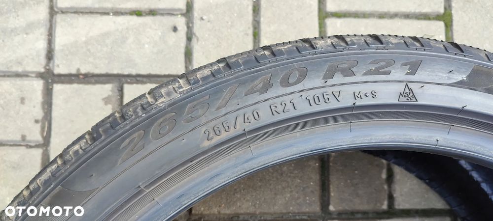 OPONY ZIMOWE 265/40R21 105V PIRELLI SCORPION WINTER (2319) 4 mm PARA 2 SZTUKI - 6