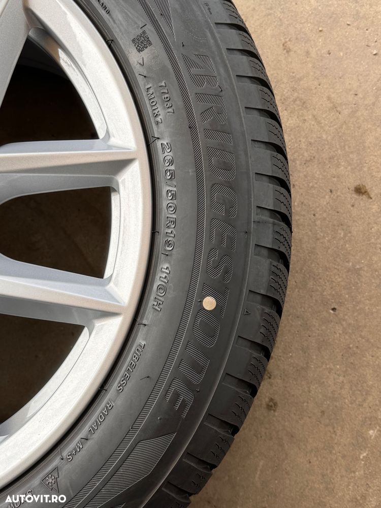 Vând jante originale BMW X5 G05 pe 19” noi cu anvelope noi de iarnă - 7