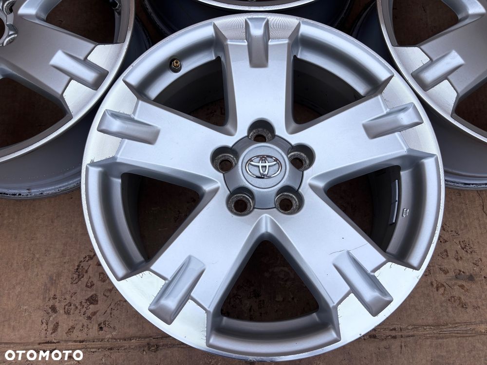 Toyota Rav4 Rav 4 Oryginalne Felgi Aluminiowe Pierścień 7,5 18 Et45 5x114,3 7.5J 18” Czujniki Ciśnienia - 3