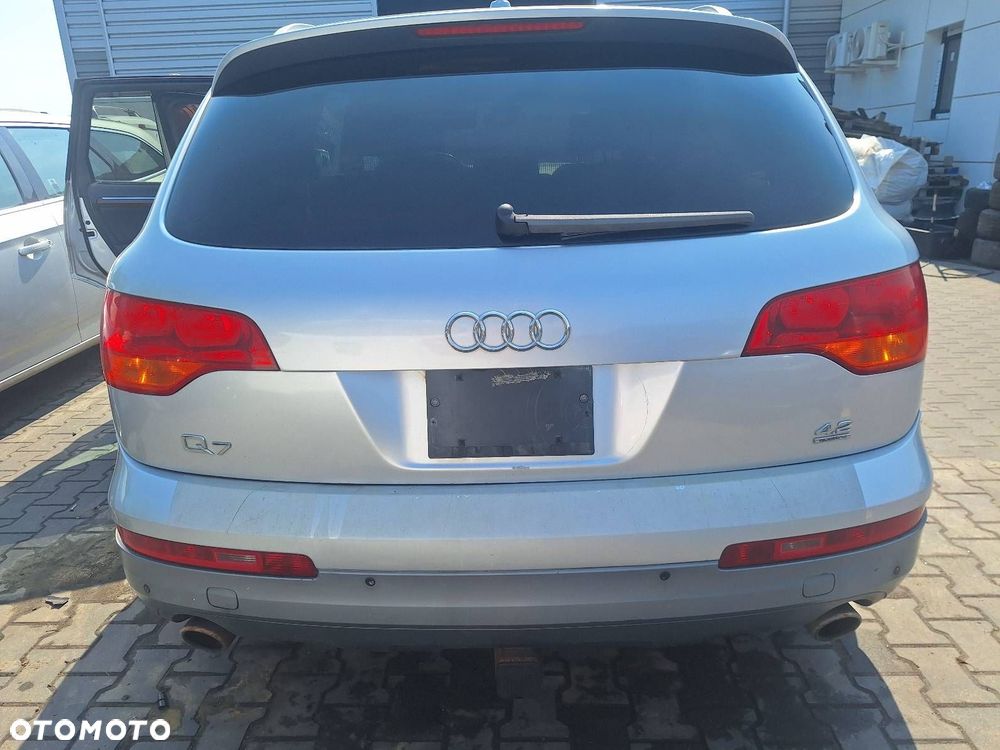 KOMPLETNY TYŁ AUDI Q7 4L LY7W KLAPA USA ZDERZAK TYŁ LAMPY SIŁOWNIK - 1