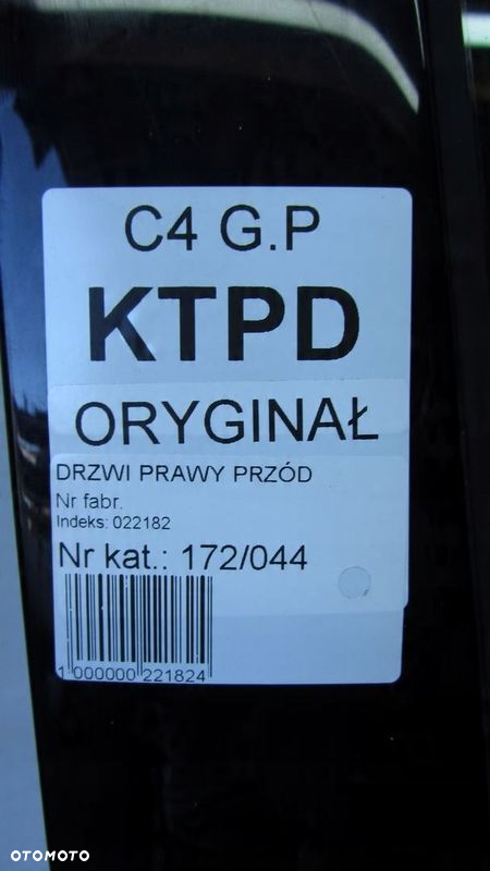 CITROEN C4 II GRAND PICASSO DRZWI PRAWE PRZÓD KTPD 13- - 7
