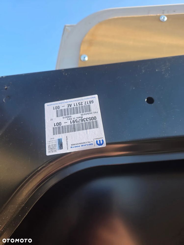 Drzwi lewe lewy tył tylne Fiat Ducato III H2 Citroën Jumper II Peugeot Boxer II Opel Movano C 53367591 0053367591 68172511AE - 19