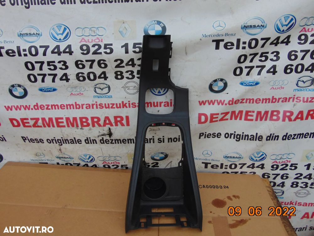 Consola centrala renault Megane an 2008-2015 suport pahare dezmmebrez - 1