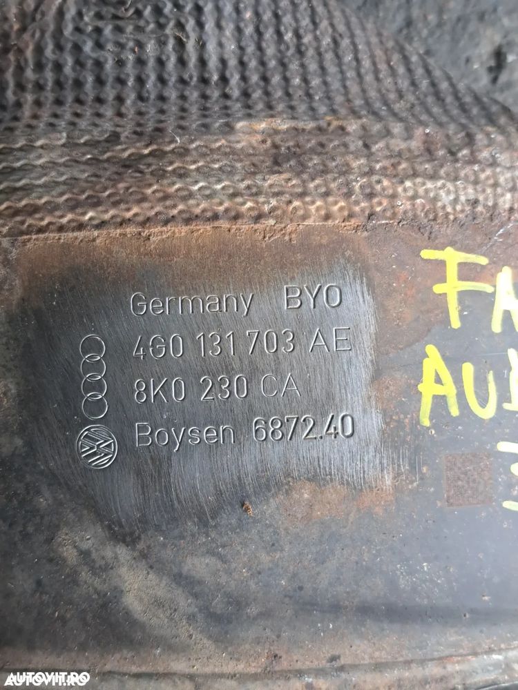 Catalizator filtru particule DPF Original Audi A6 C7, A4 B8, B9, A5 8T, Q5 2.0tdi 2008-2016 EURO 6 CNHA - 2