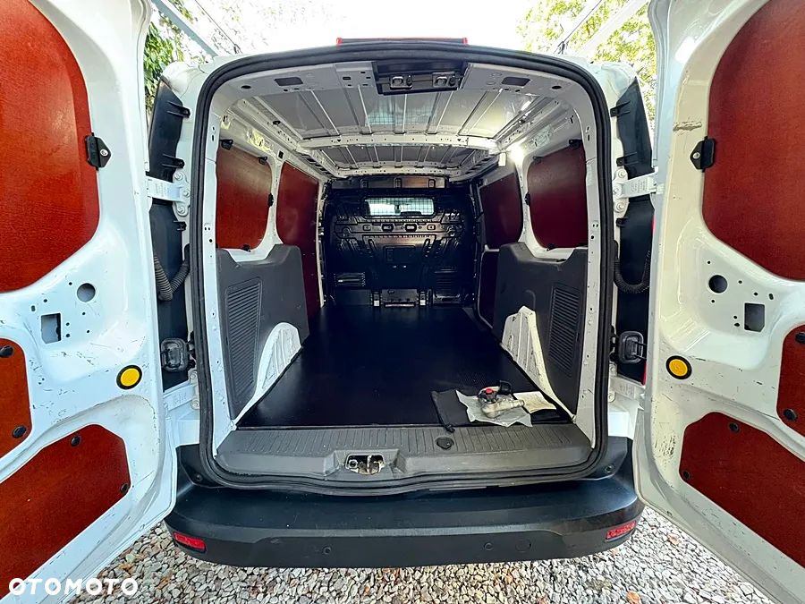 Ford Transit Connect 3 osoby LONG MAXI Klima Navi Kamera Czujniki parkowania GrzSzyba Bluetooth Apple Car Play Android Auto Bagażnik dachowy Hak Nowy rozrząd i oleje Gotowy do jazdy Pełny 2019 rok - 25