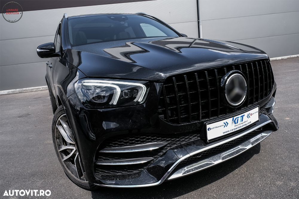 Grila Centrala Mercedes GLE SUV W167 V167 GLE Coupe C167 Sport Package (2019-06.20- livrare gratuita - 5