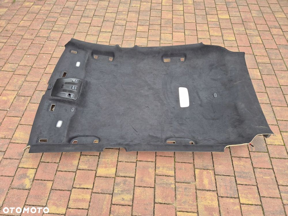 podsufitka alcantara czarna infiniti q30 sport - 1