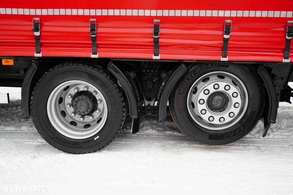 Volvo FH 460 / COMBINAT TANDEM / 120 M3 / TRANSPORT / I-PARK COOL / DIRECȚIE AXĂ RIDICATĂ / WIELTON 2021 - 23