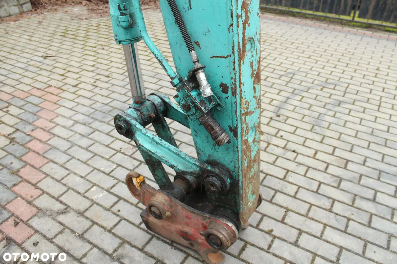 Kobelco SK 80 MSR 7700 kg GUMOWE GĄSIENICE 2 ŁYŻKI KLIMATYZACJA - 9