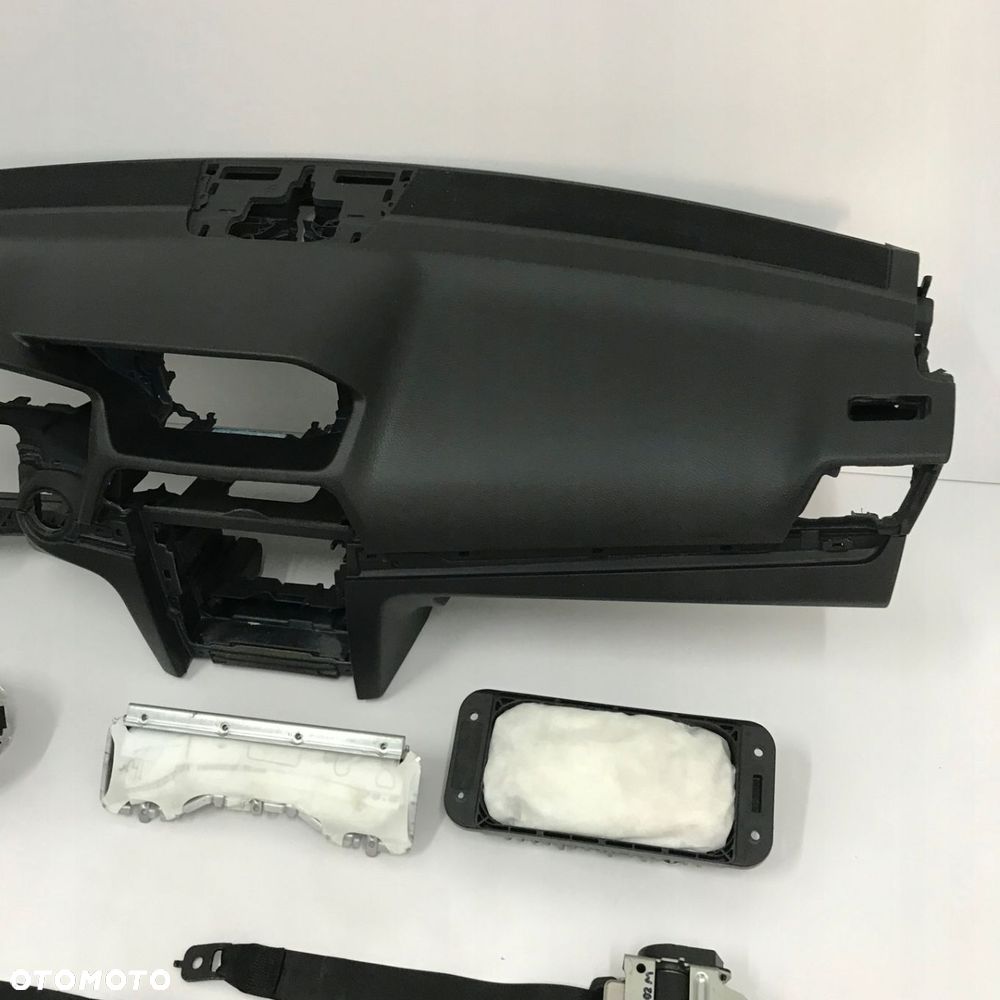 MERCEDES W207 DESKA ROZDZIELCZA KONSOLA KOKPIT PULPIT PODUSZKI AIRBAG AIR BAG PASY KIT SET - 3