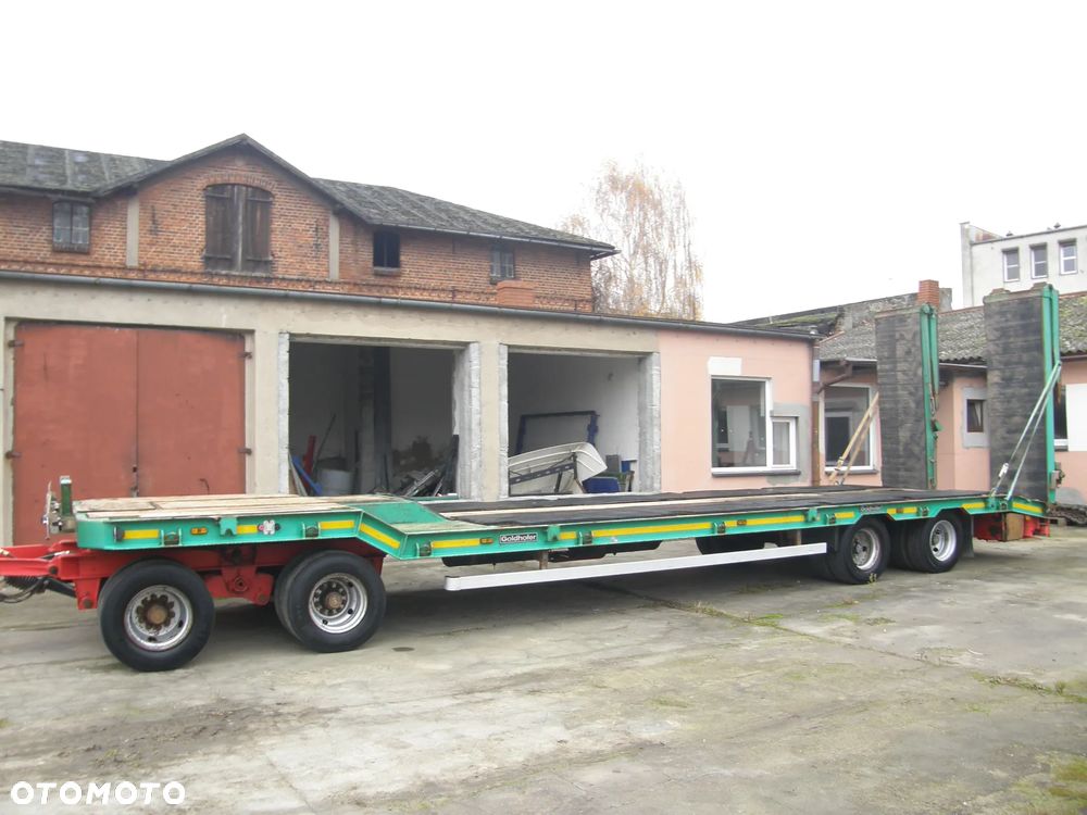 Goldhofer TU4 2010 długa 4 osiowa przyczepa niskopodwoziowa z Niemiec - 9