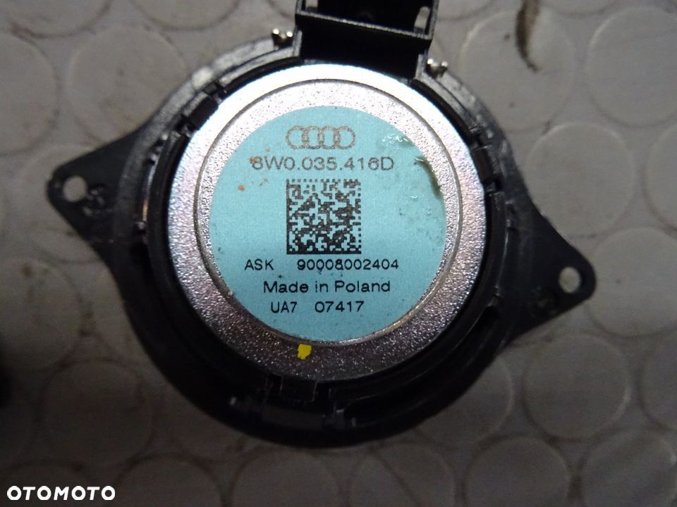 8W0035303 glosniki Bang Olufsen Audi A4 B9 8W0 czesci - 6