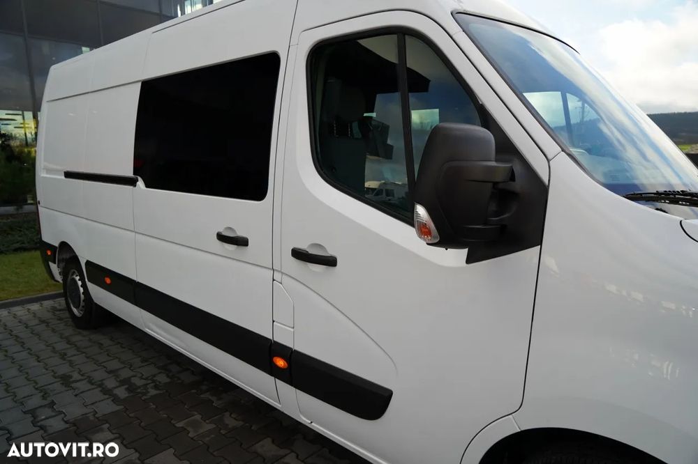 Renault MASTER / TABLĂ / DUBIȚĂ / CABINĂ MIXĂ 7 LOCURI / CAROSERIE / RAFTURI / UN SINGUR PROPRIETAR - 13