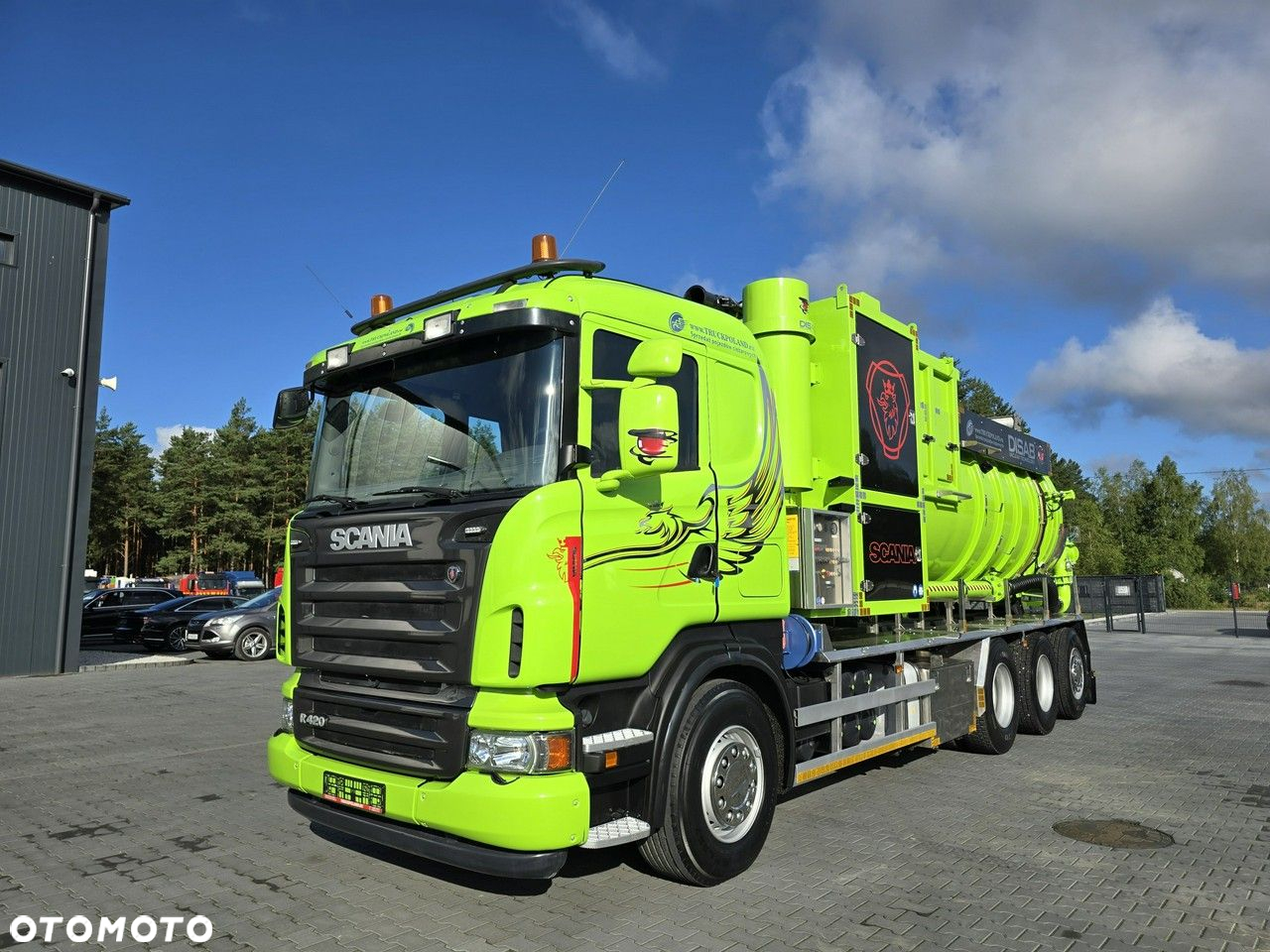 Scania Disab Centurion P210/9 Ładowarka próżniowa ssąco-nadmuchowa - 4