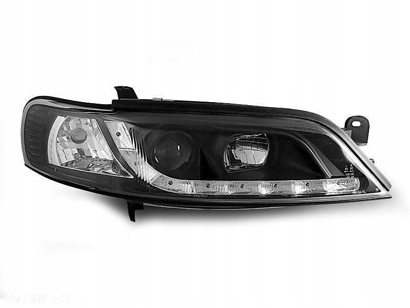 LAMPY REFLEKTORY OPEL VECTRA B 95-98 LED BLACK - 1