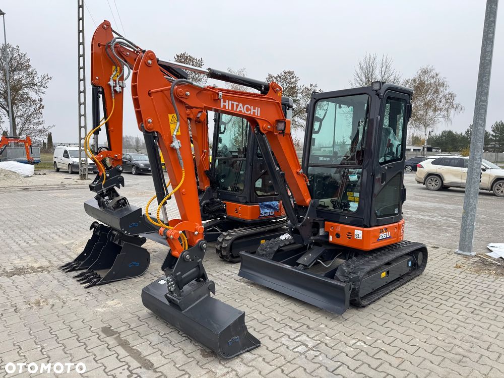 Hitachi ZX26-6 2740kg Szybkozlacze uchylne Powertilt