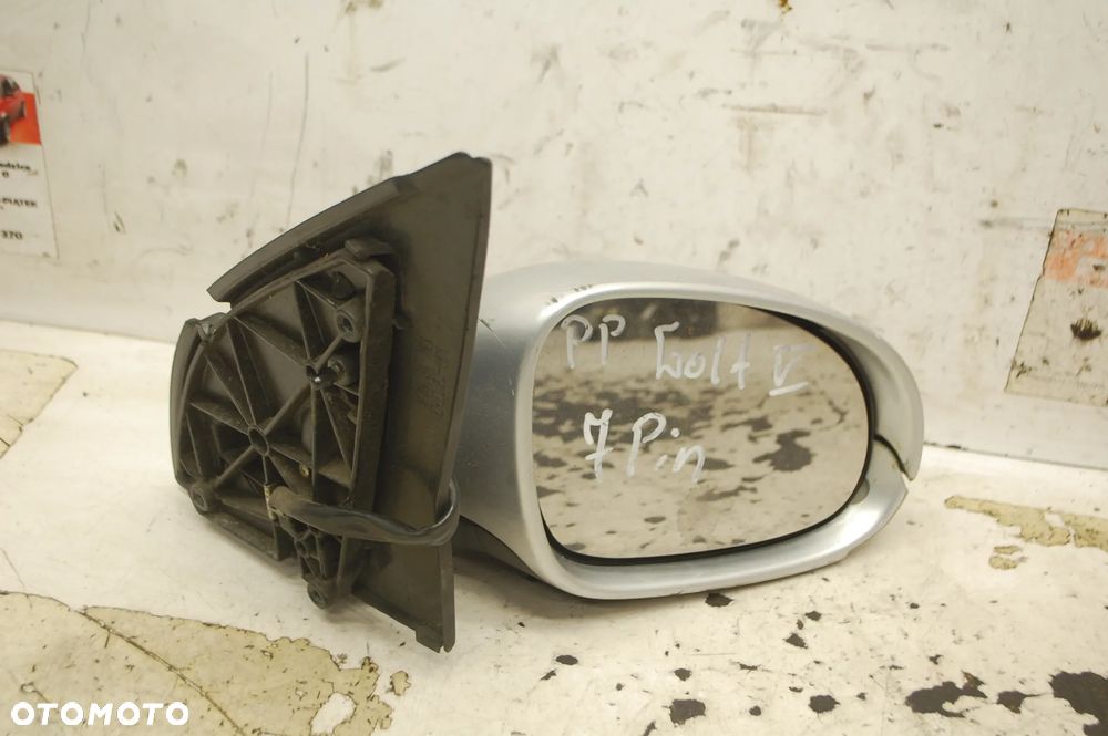 LUSTERKO PRAWY PRZÓD PRZEDNIE PRAWE LA7W/ LC9Z/ LC5J/ LD5Q 7 PIN/ 6 PIN VW GOLF V - 10