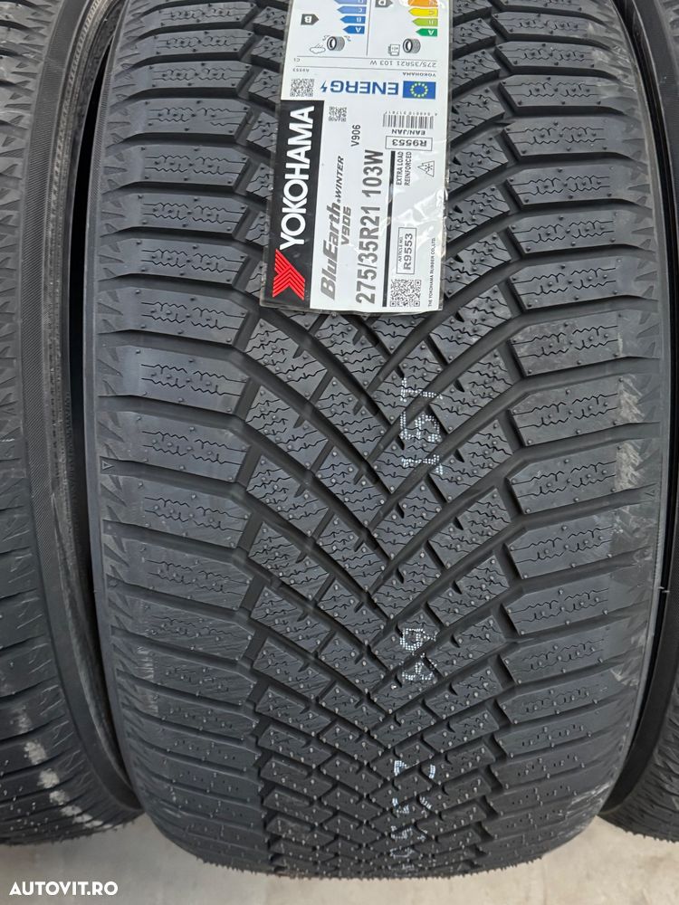 Vând set anvelope 275/35/21-315/30/21 Yokohama de iarnă noi - 4