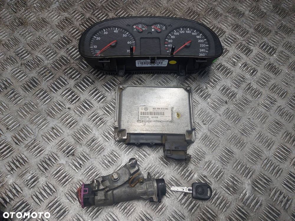 ZESTAW STARTOWY VOLKSWAGEN BORA I 1.6 8V 06A906019BQ 4B0905851C 1J0920801B - 1