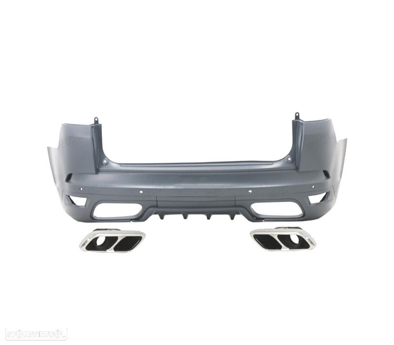 PARA-CHOQUES TRASEIRO RANGE ROVER SPORT L494 13-17 LOOK SVR 2019 - 2