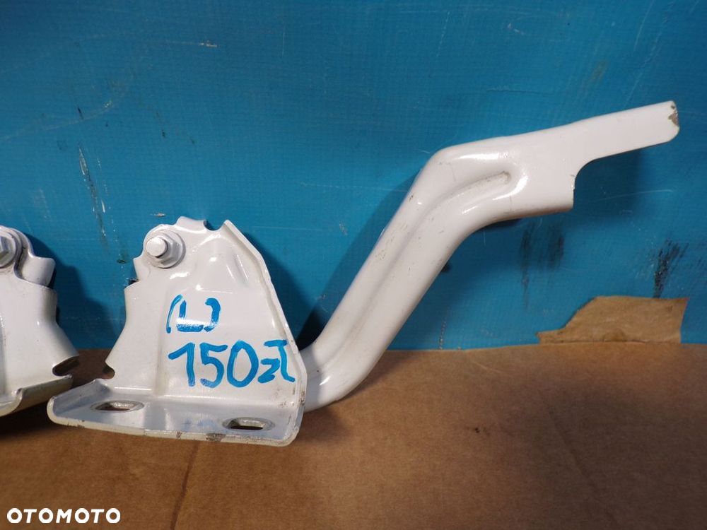 DUCATO BOXER JUMPER LIFT 14- zawiasy maski BIAŁE ORYGINALNE 2 SZT. - 11