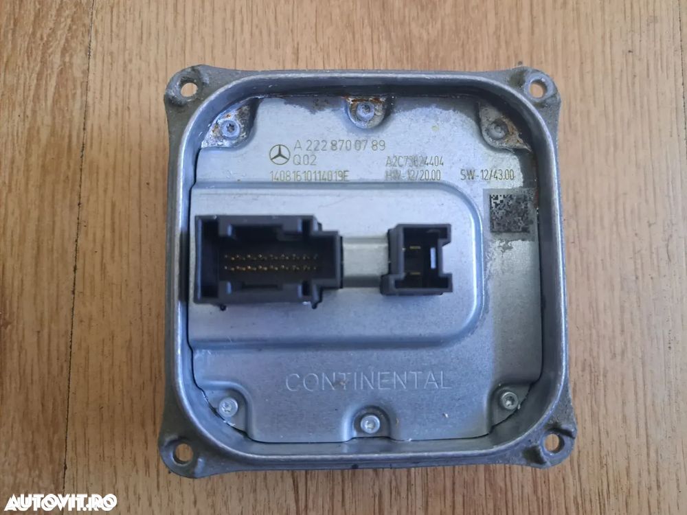 Calculator ballast far xenon led original Mercedes E-class W212, W213, C-class W205, M-class W166, GLE W167, B-class W246, CLS W219 - 2