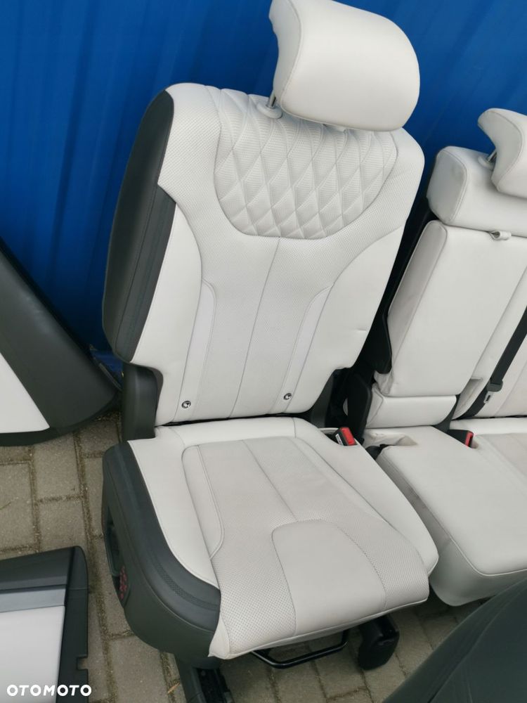 HYUNDAI SANTA FE IV LIFT KOMPLET FOTELI SKORA FOTELE KANAPA BOCZKI 5 OSÓB - 11
