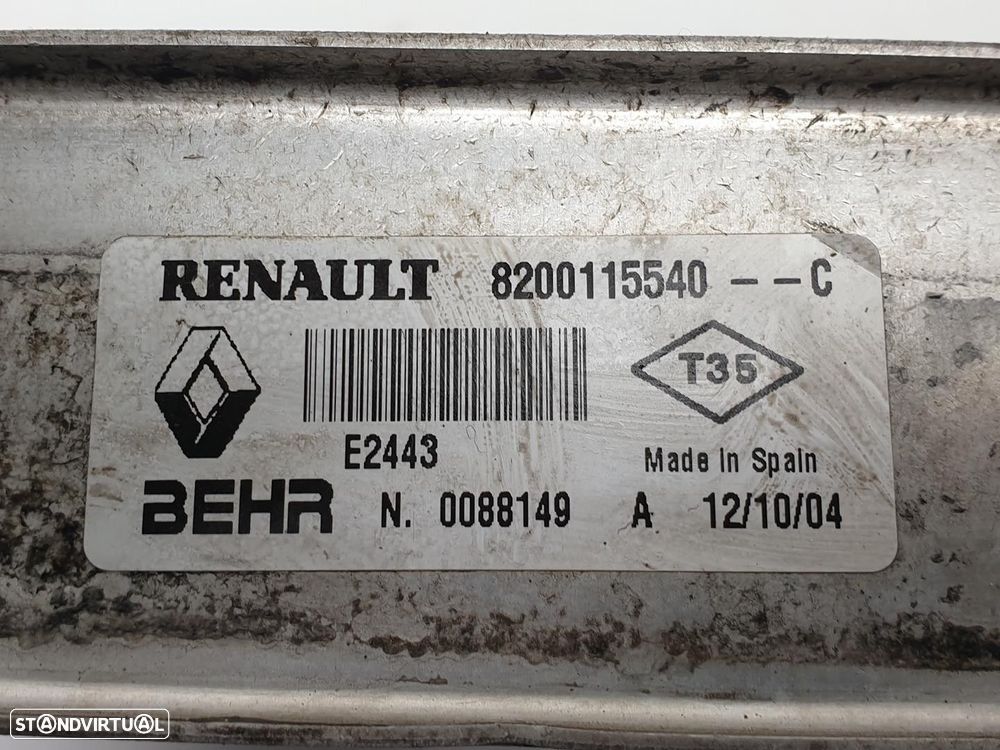 INTERCOOLER RENAULT MEGANE II 2006 -8200115540 - 2