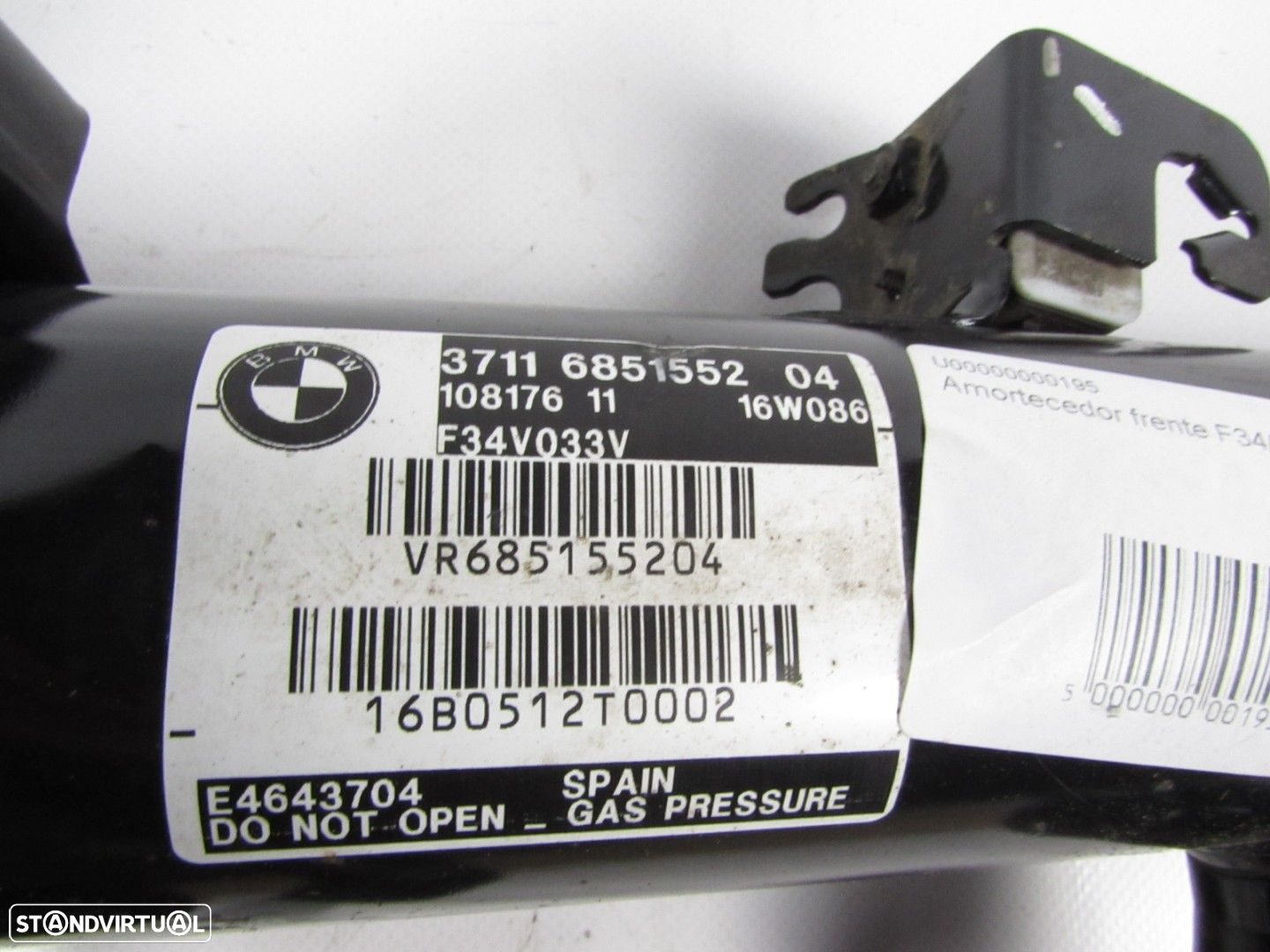 Amortecedor Elétrico VDC  Direito/Frente SEMI-NOVO/ ORIGINAL BMW 3 Gran Turismo... - 3