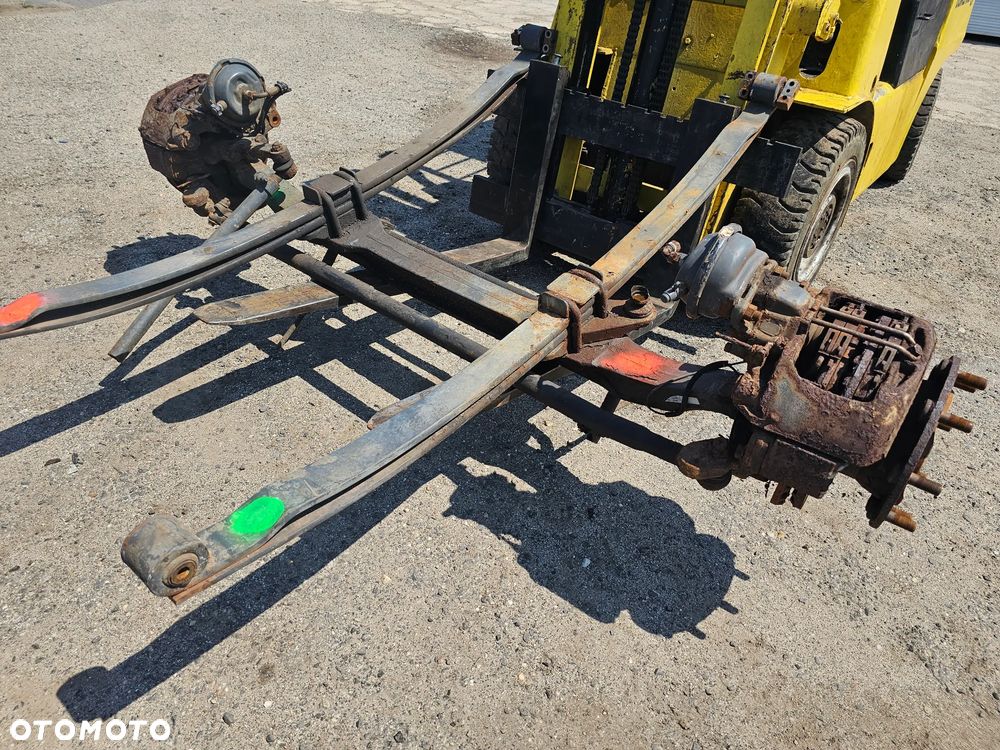 RESOR PRZEDNI PRZÓD 2 PIÓRA 186 cm 7,5 cm felgi 19,5'' DAF LF 55