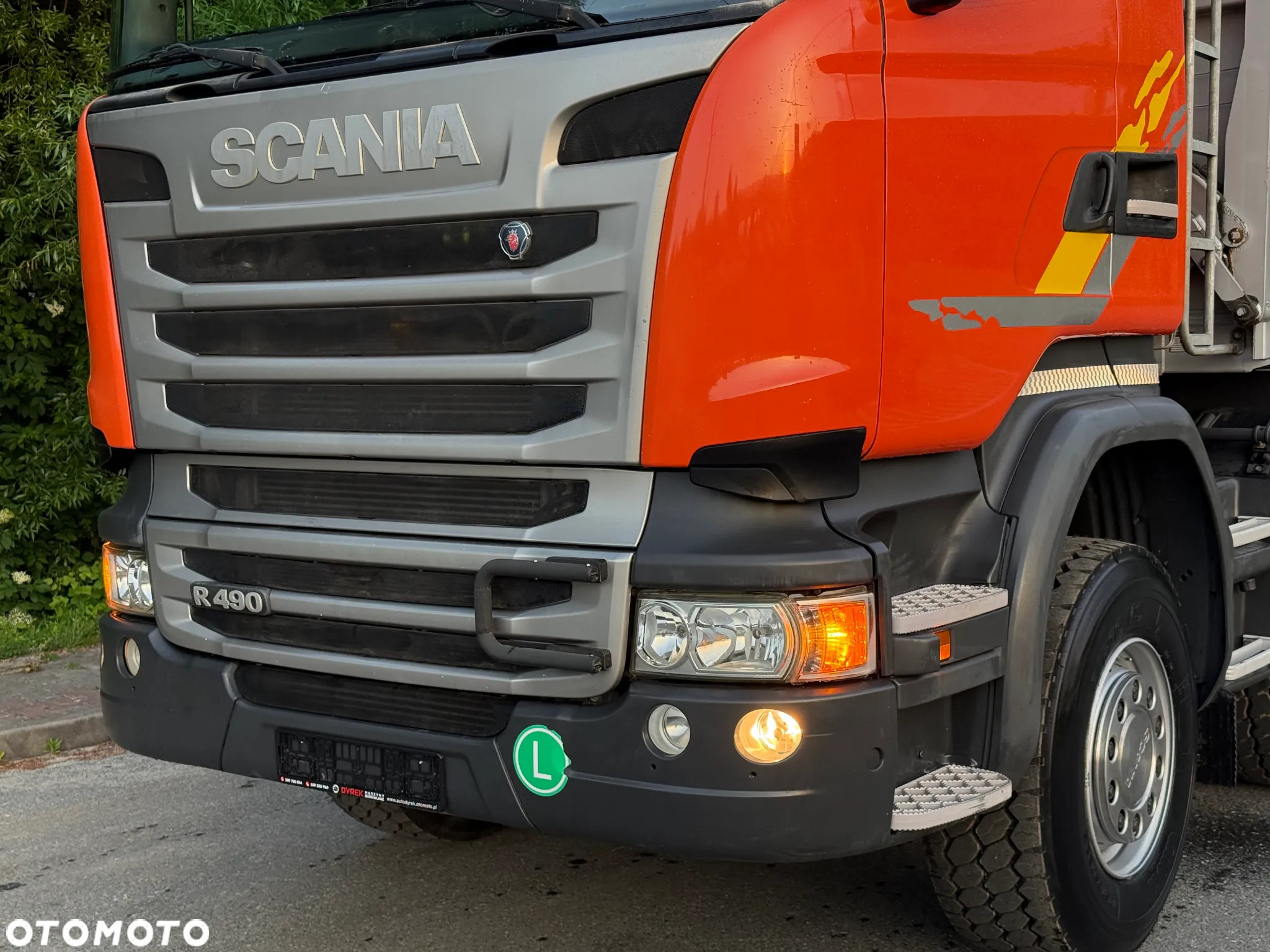 Scania * Kiper * Wywrotka *  Scania R490 * 8X4 * Bordmatic * Jak Nowy * Stan Perfekcyjny * Sprowadzony - 4