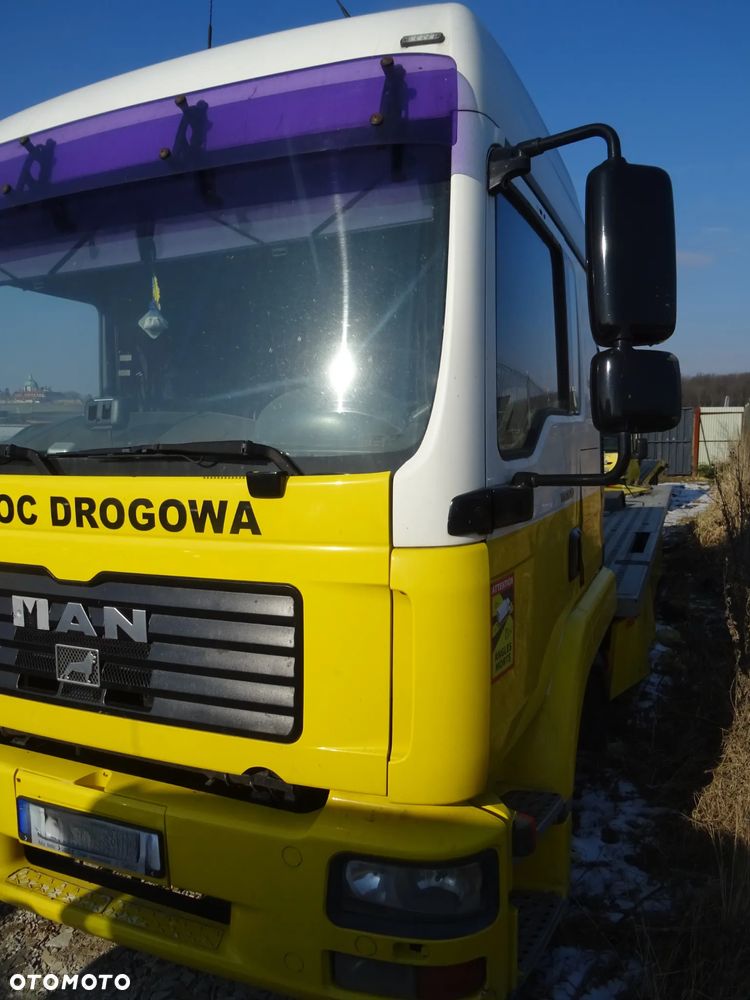 MAN TGL 8.180 4X2 BL części zderzak błotnik maska fotele lusterka drzwi - 8